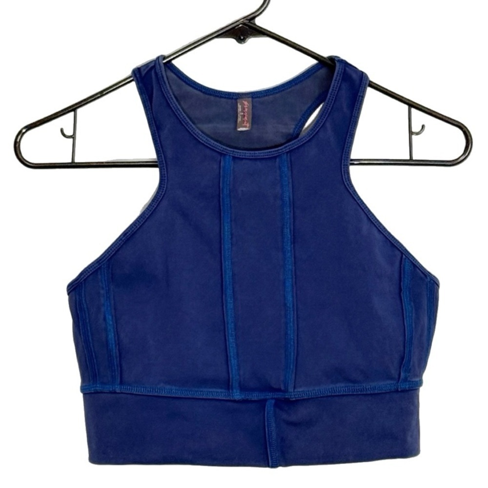 FP Movement Tag Team Activewear Racerback Cami, Blue size M